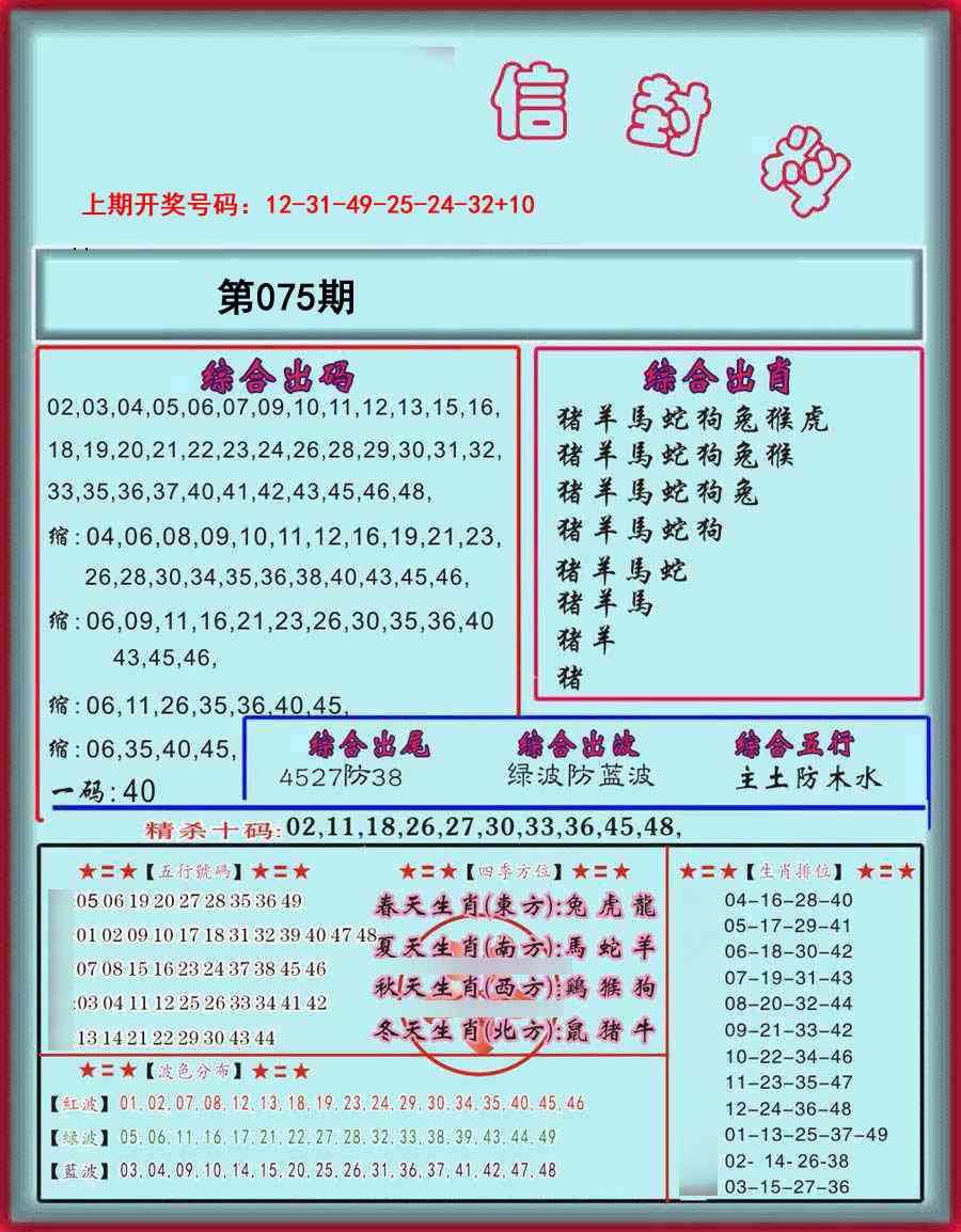 075期信封料[图]